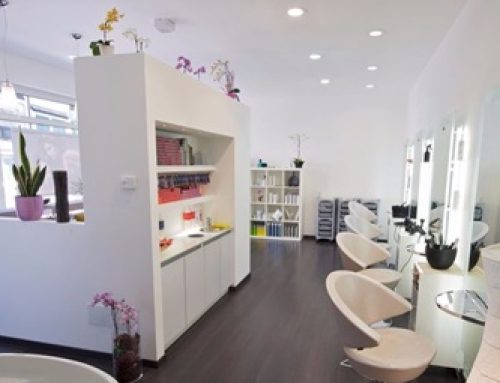 Custom Cabinets and Furniture For Hair Salon Laval