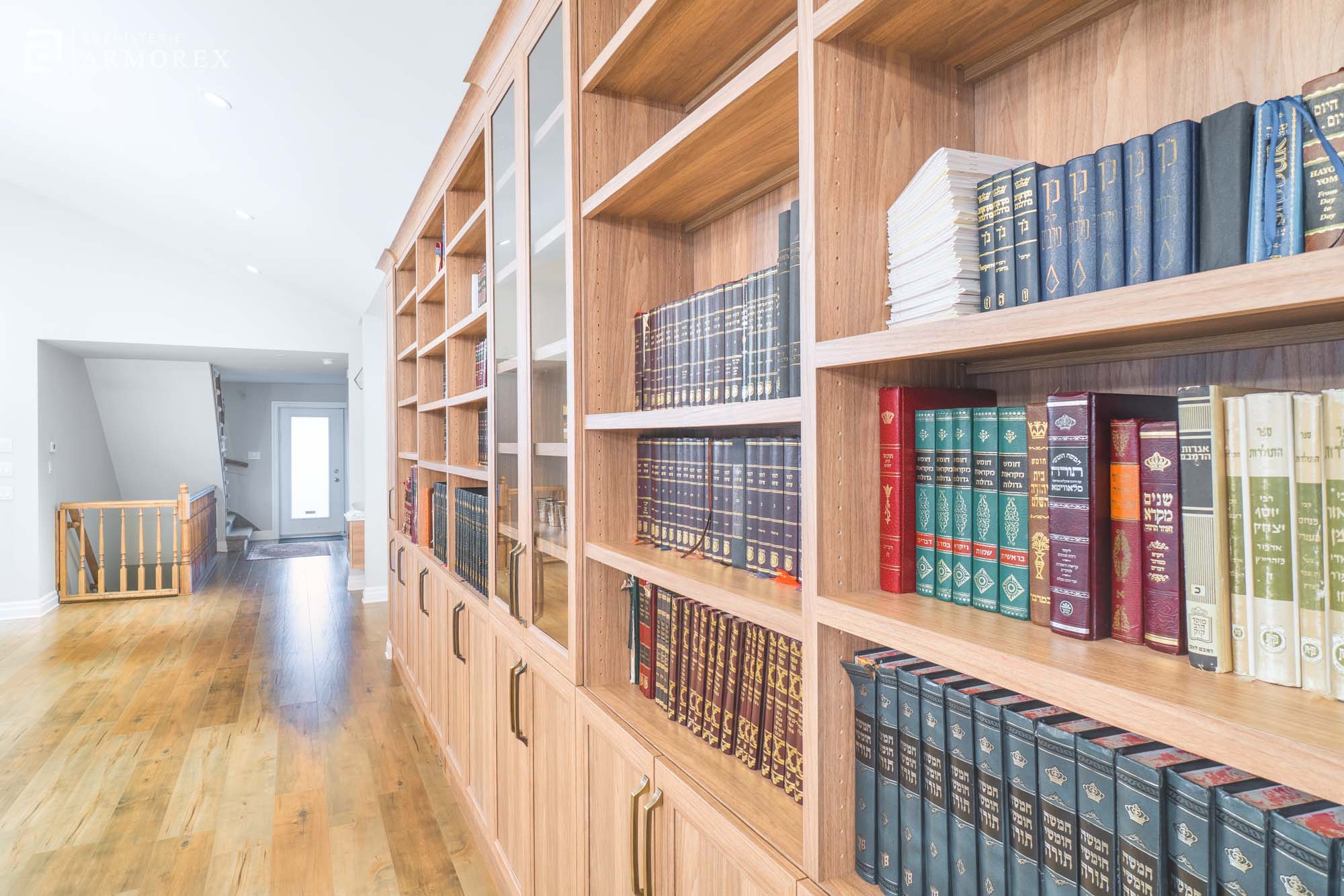 Bibliothèque sur mesure à domicile à Montréal